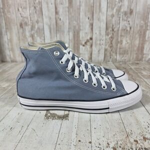 Converse Chuck Taylor All Star High Top Slate Blue Canvas Sneakers A02786F 9.5W